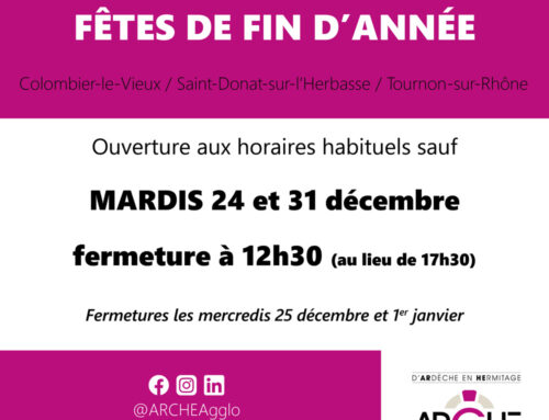 Déchèterie Fête de fin d’année