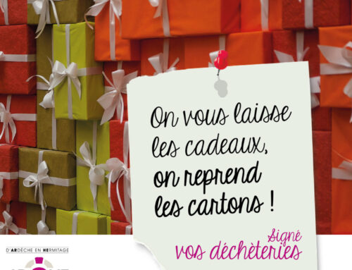 Cartons Noël déchèterie