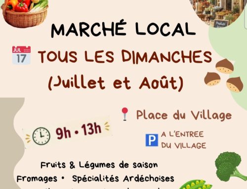 Marché Local à Boucieu le Roi