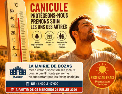 Canicule à Bozas